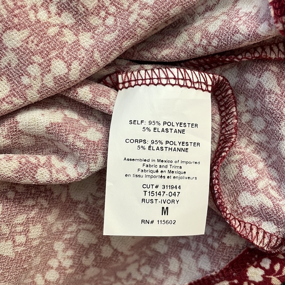 NWT Stitch Fix LUSH Floral Crop Top - Picture 6 of 6